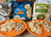 Пельмени за 75–83 грн: где больше мяса и что выбрали коты?