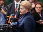 Даля Грибаускайте: После Украины настанет наш черед