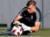 Лунин попал в заявку на матч за Суперкубок УЕФА