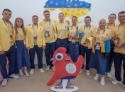 Украинские спортсмены перед церемонией открытия Игр в Париже