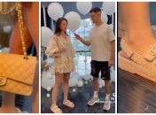 "Сколько это в дронах?": украинка вышла на люди в одежде ценой в квартиру (видео)