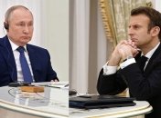 володимир путін і Емманюель Макрон