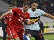 Россия спаслась в товарищеском матче с Бельгией