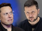 Илон Маск и Владимир Зеленский