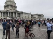 Возле здания Конгресса США задержали 164 протестующих
