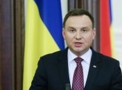 Дуда надеется на прогресс в вопросе безвиза для Украины