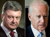 Порошенко - Байдену: Призываю дать решительный ответ на агрессию РФ
