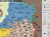 Карта АТО на востоке Украины (4 февраля)