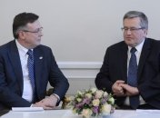 Кожара и Коморовский оценили результаты саммита "Украина - ЕС"