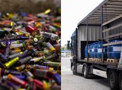 10 фур с батарейками уехали на переработку в Европу