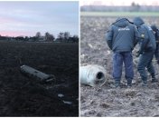 Ракета приземлилась неподалеку белорусско-украинской границы