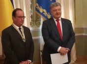 Порошенко наградил Олланда орденом Свободы