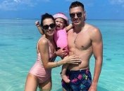 Футболист Шахтера свозил семью на Мальдивы (фото)