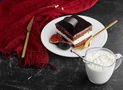 Шоколадно-молочний десерт