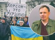 Коллаборант заметно нервничал, пытаясь оправдать позорное бегство оккупантов