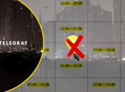 Отключение света в Украине