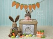 Пасхальная фотосессия с грудничками: 20 креативных идей для родителей