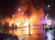 Пожар в Гаосюне.