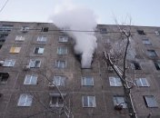 В Днипре в общежитии произошел пожар, пять человек попало в больницу