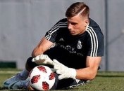 Реал определился с будущим украинского вратаря Лунина