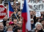 В Чехии тысячи людей протестовали против правительства