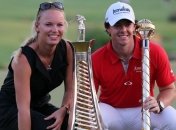 Каролина Возняцки обручилась с известным гольфистом