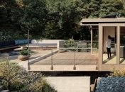 Деревянный частный дом для любителей уединения в Сан-Франциско (Фото)