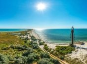 "Украинские Мальдивы": опубликовано впечатляющее видео об острове Черного моря