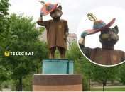 Кот приветствует сумских малышей уже 40 лет