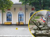 Залізничний вокзал міста Волноваха