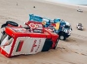 Переворот МАЗа на ралли Дакар-2019 (Видео)