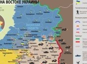 Карта АТО на востоке Украины (3 декабря)