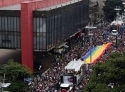 3,5 млн человек приняли участие в гей-параде в Сан-Паулу