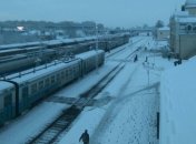 Снегопад не повлиял на график курсирования поездов