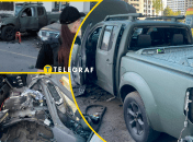 У Києві підірвали автомобіль