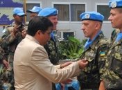 ООН вручила медали украинским миротворцам в Конго 