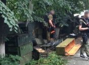 В Славянске нашли склад российских боеприпасов