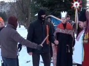 Переселенцы с востока Украины организовали вертеп