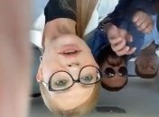 Ляшко проехался в авто с Тимошенко и снял видео вверх ногами