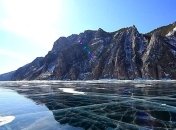 Ученые сделали снимок ледяного Байкала с помощью спутника 