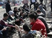 На границе Греции и Македонии "застряли" 7 тисячь мигрантов 