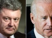 Порошенко встретится с Байденом в Киеве