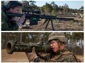 Снайперская винтовка и противотанковый гранатомет