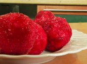 Вафельные «клубнички» с орехами