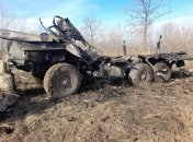 Подбитая российская техника