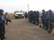 Возле Петровского и Богдановки начали демонтировать блиндажи (Фото)