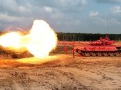 В Крым пришел "Танковый биатлон" 