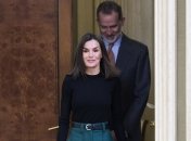 Летиция вместе с мужем, королем Испании Филиппом VI, "засветились" в Мадриде на мероприятии