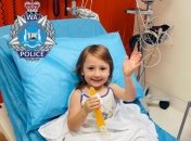 Первое фото Клео Смит после спасения.