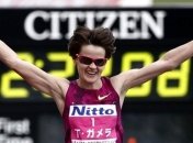 Украинка с новым рекордом выиграла марафон в Японии